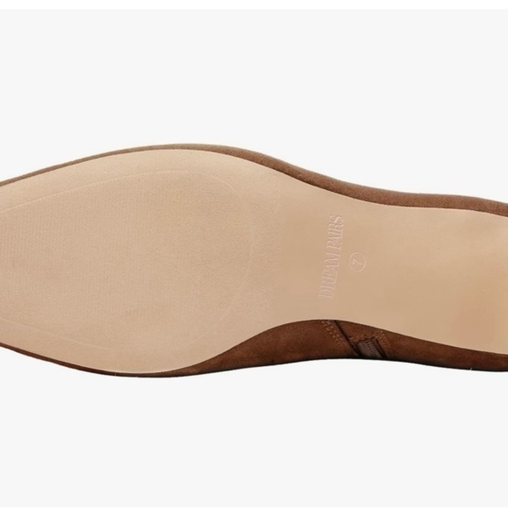 Dreampairs brown faux suede size 9, new‎ in box - Picture 6 of 10